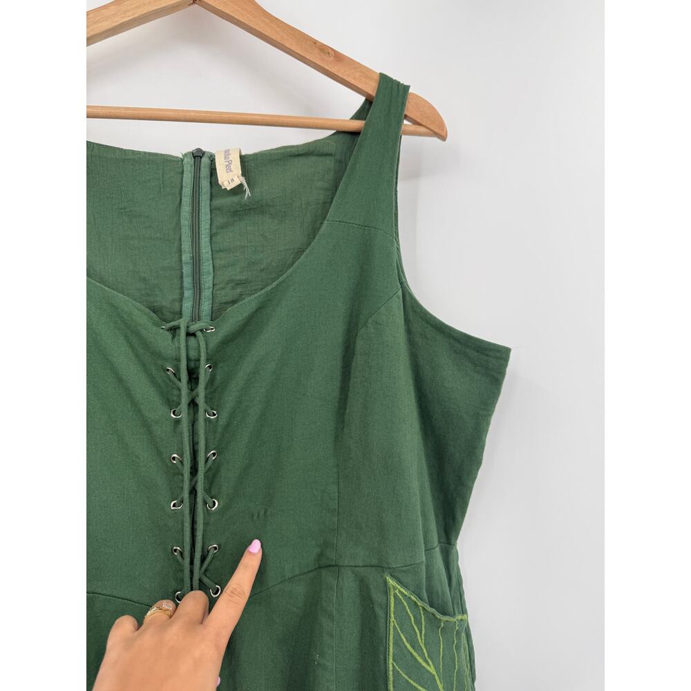 Samantha Pleet green leaf fairy romper - Picture 4 of 10